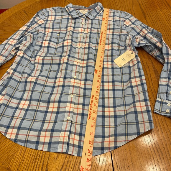 St John’s Bay Checked Shirt Men Sz XL NWT - Picture 3 of 6